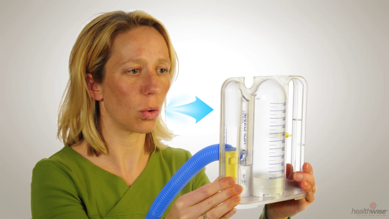 How to Use an Incentive Spirometer - Kaiser Permanente