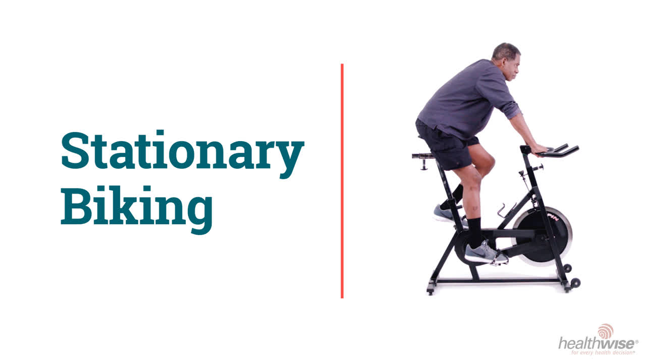 How to Do Stationary Biking for Knee Rehab  Health Information Library |  PeaceHealth